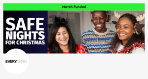 This Christmas, The Barratt Foundation is helping support young people experiencing homelessness by donating £10,000 to EveryYouth’s Big Give campaign